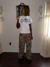 "WORLD PEACE" TEE